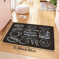 Soft Kitchen Rug Anti Fatigue Cushioned Waterproof Mat Non Slip