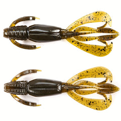 B&U 60mm Floating Crazy Flapper Soft Lure Swimbait for Bass and Perch