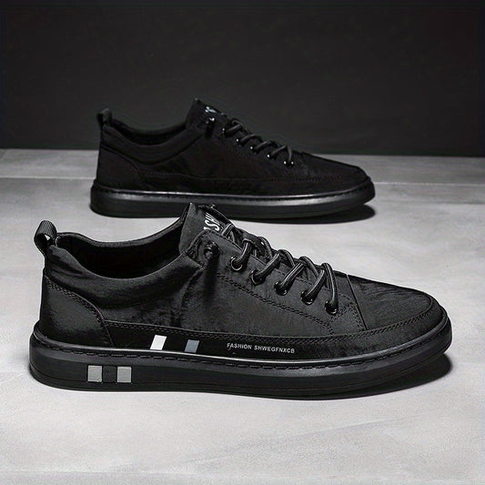 Men's Lace Up Canvas Sneakers Casual Outdoor Walking Shoes