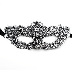 Adults Lace Masquerade Mask Hot Stamping Flower Petals Costume Party