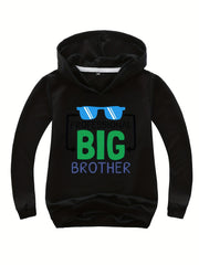 PRO BIG BROTHER Boys Hooded Sweatshirt Spring Fall Kids Clothing