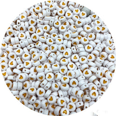 100pc Alphabet Beads for DIY Jewelry Making & Bracelets