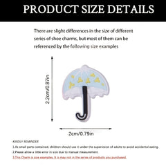 47pcs Makeup Theme Pattern Charms for Clogs PVC Bubble Slides Sandals