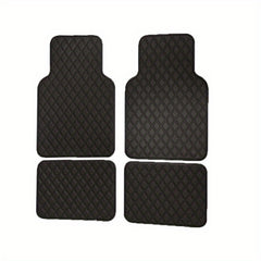 4pcs Waterproof Leather Car Floor Mats Full Set Auto Carpet Accessories