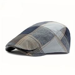 Retro Plaid Beret For Men And Women