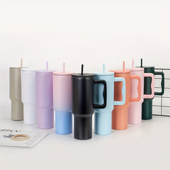Stainless Steel Water Bottle 40oz Insulated Leakproof Cup Travel Mug