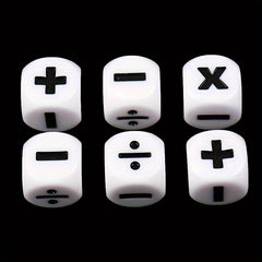 Arithmetical Dice Set for Table Board Game
