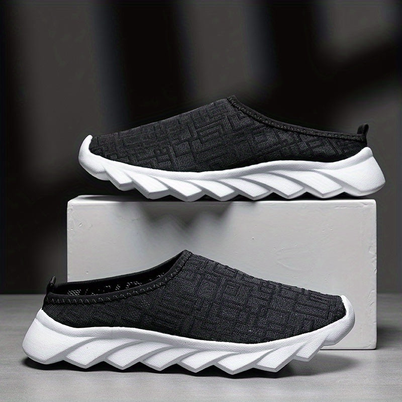 Women's Mesh Mule Sneakers Casual Slip On Outdoor Shoes