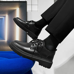 Men's Classic Round Toe Dress Shoes For Wedding