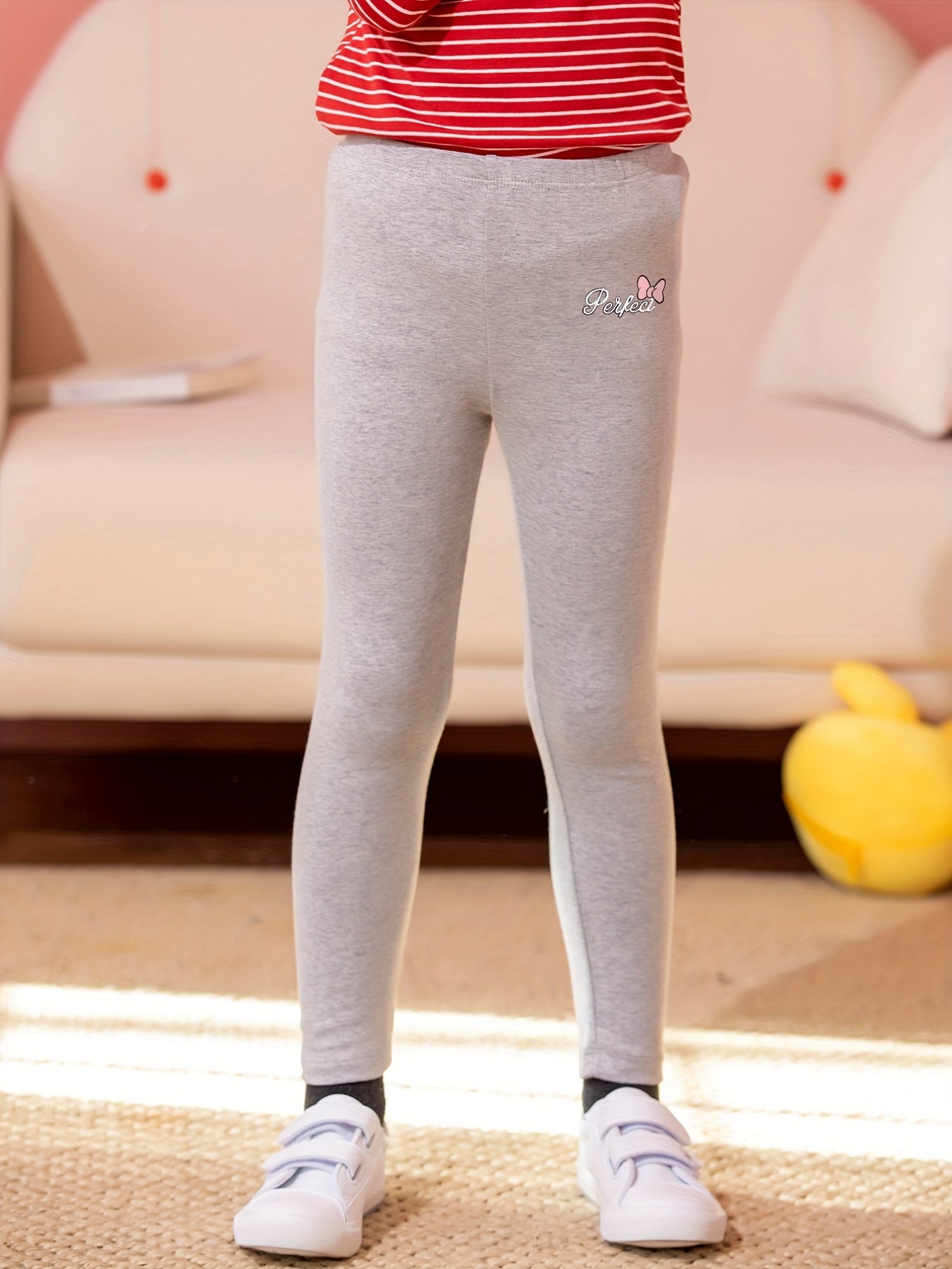 Girls Slim Fit Leggings for Kids 2-12 Years