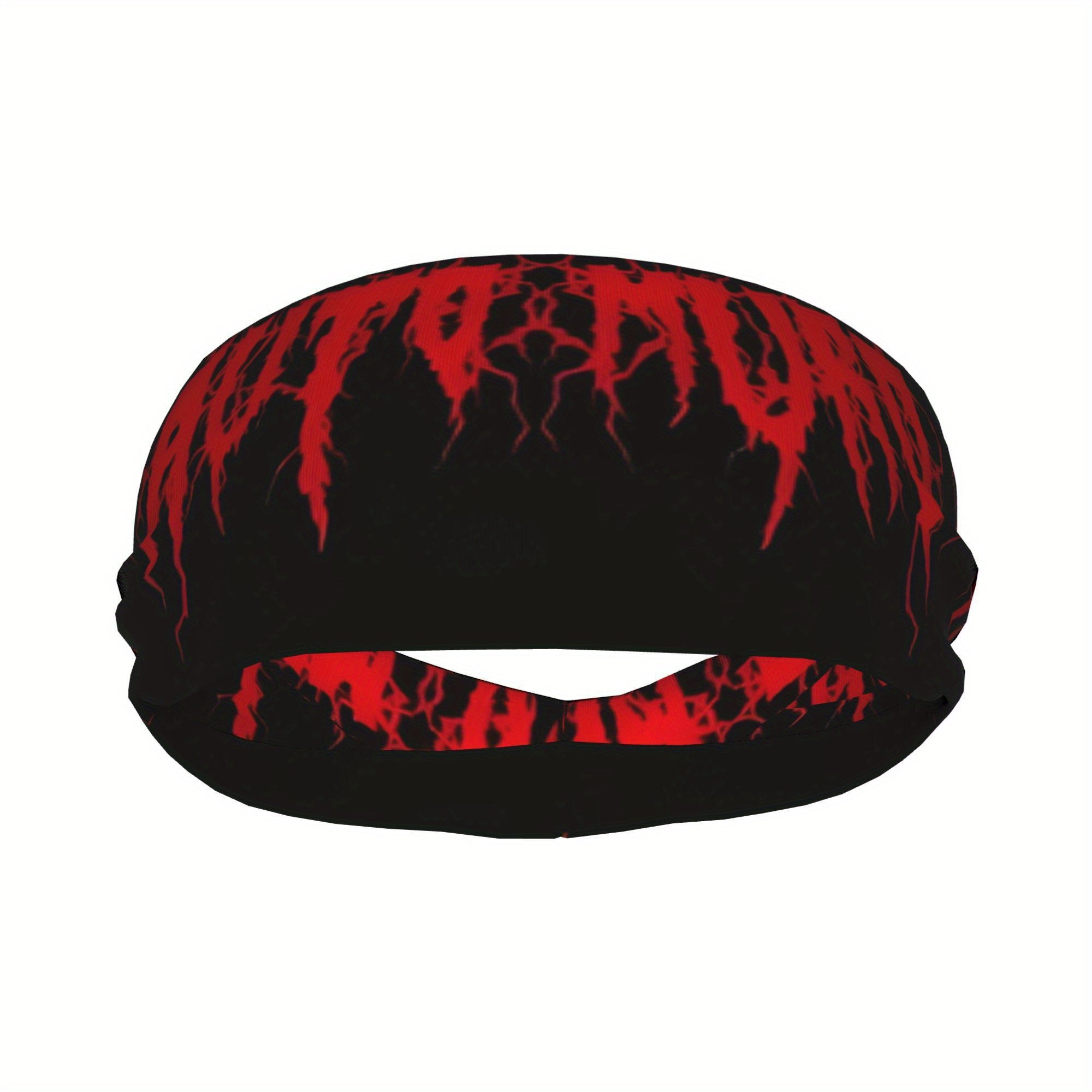 Death Metal Sports Headband - Red Dripping Blood Design
