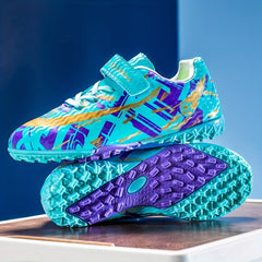 Boy's Turf Football Boots Anti skid TF Soccer Cleats