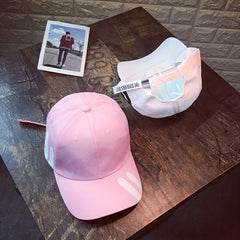 Casual Couple Baseball Cap Solid Hip Hop Sun Hat Unisex Dad Hats