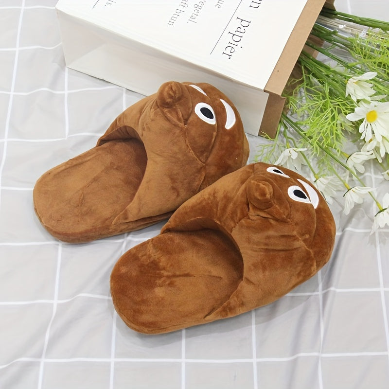 Women's Cartoon Plush Home Slippers