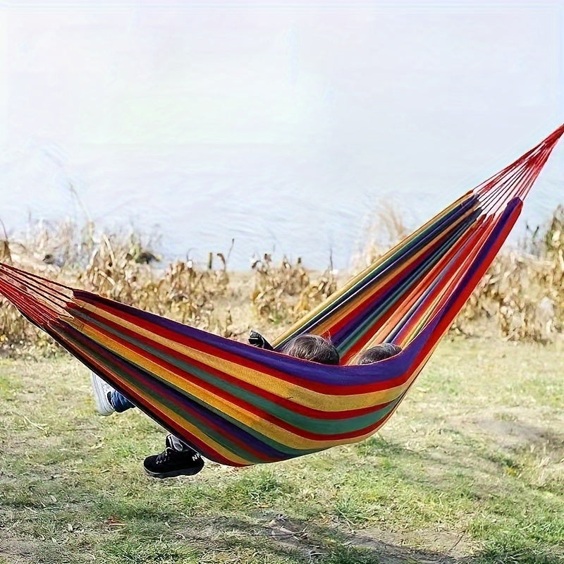 Thickened Canvas Hammock Swing Chair for Outdoor Camping