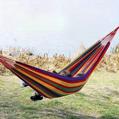 Thickened Canvas Hammock Swing Chair for Outdoor Camping
