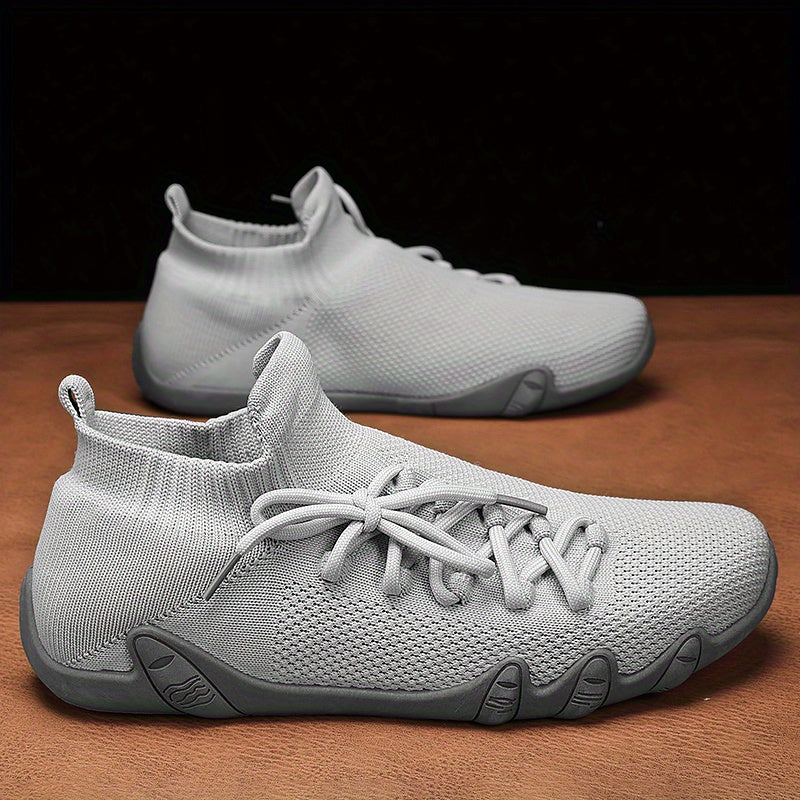 Men's Knitted Lightweight Slip On Casual Shoes Breathable Sock Shoes