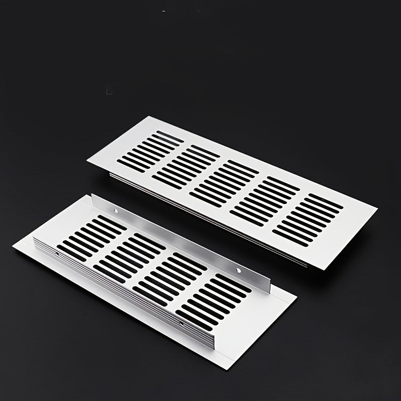 2pcs 80mm Wide Aluminum Alloy Vents Perforated Sheet Air Vent Grille