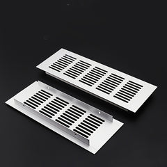 2pcs 80mm Wide Aluminum Alloy Vents Perforated Sheet Air Vent Grille