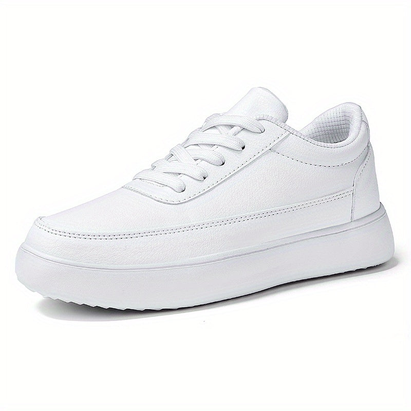 Men's PU Leather Sneakers Comfortable Walking Shoes