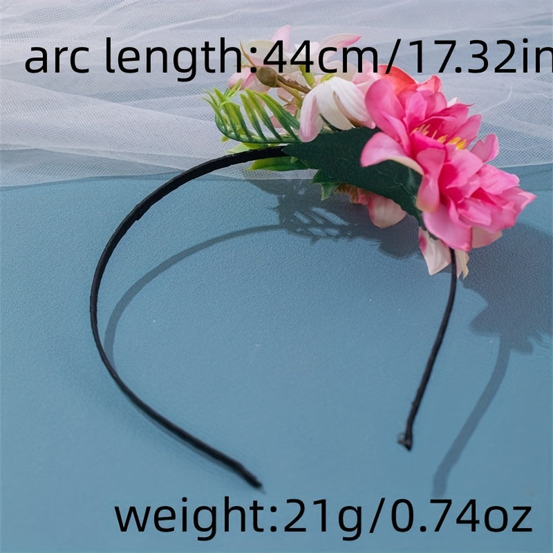 Girl's Flower Hair Clip Hairpin Wash Face Headband Hairpin
