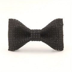 Men's Rhinestone Wedding Bow Tie Groom Decorative Accessories
