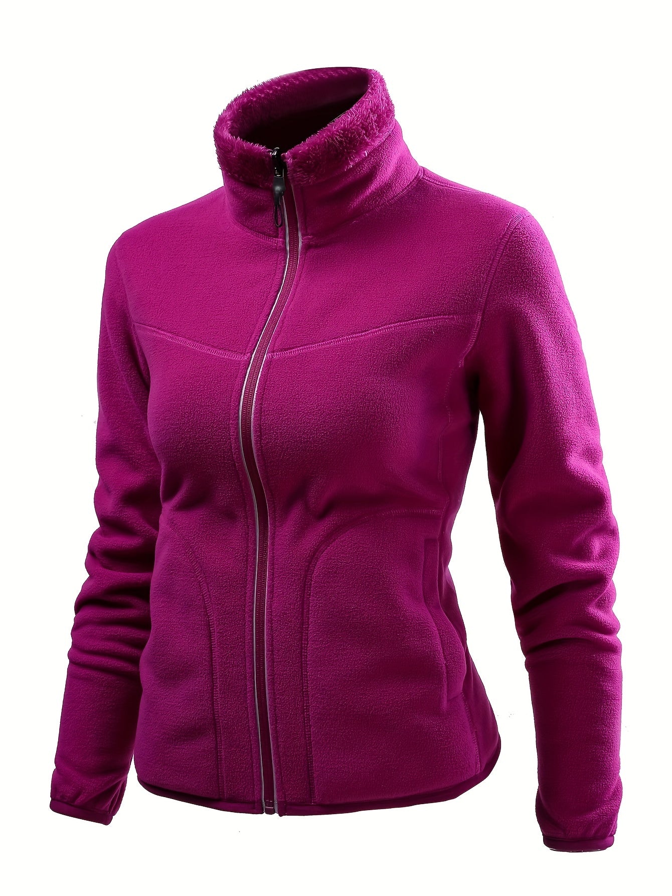 Double Sided Fleece Anti-Static Warm Jacket Women's Sportswear