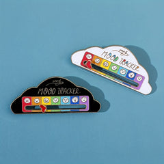 Cloud Brooch Set of 2