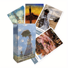 Claude Monet Tarot Deck Impressionism Art Tarot Card with Guidebook