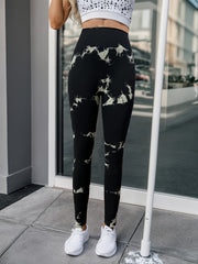 Tie Dye Yoga Pants High Waist Stretch Leggings Women's Activewear