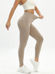 Seamless Hip Lifting Yoga Pants High Stretch Leggings