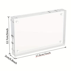 Acrylic Picture Frame 12x17 Double Sided Photo Display