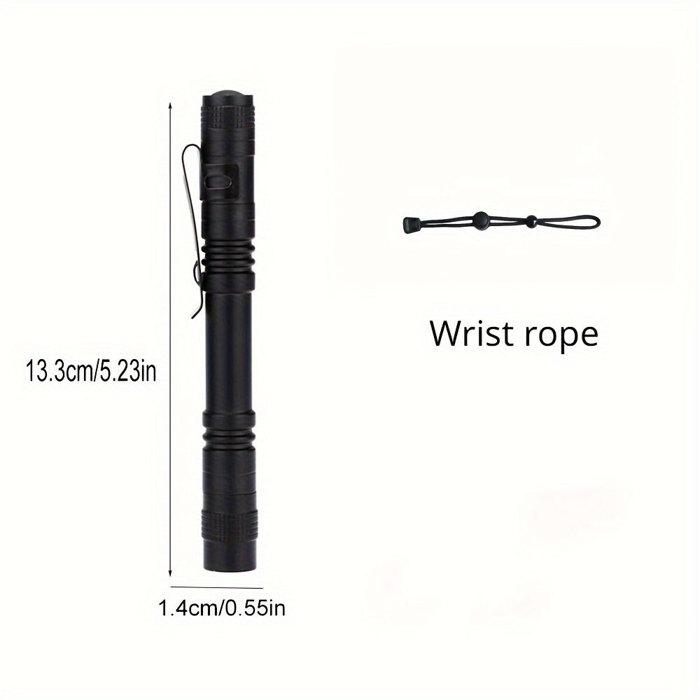 2pcs Mini LED Flashlight for Outdoor Camping & Hiking