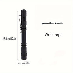 2pcs Mini LED Flashlight for Outdoor Camping & Hiking