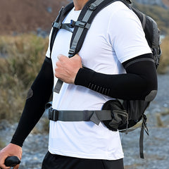 UV Protective Cooling Compression Arm Sleeves for Outdoor Activities