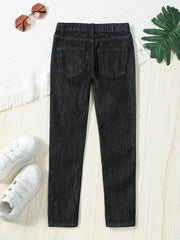 Girls Skinny Jeans Casual Stretch Denim Trousers For Street Outfit