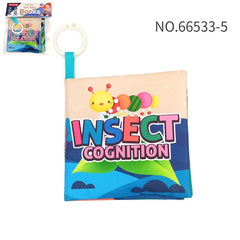 Kids' Cloth Book Early Education Chewable Literacy Toy