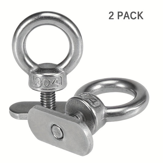 304 Stainless Steel Tie Down Eyelet for Kayaking Bungee Cord & Rope