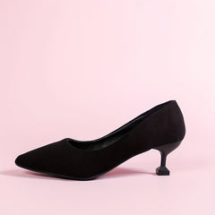 Solid Stiletto Heels Point Toe Work Shoes Women's Pumps