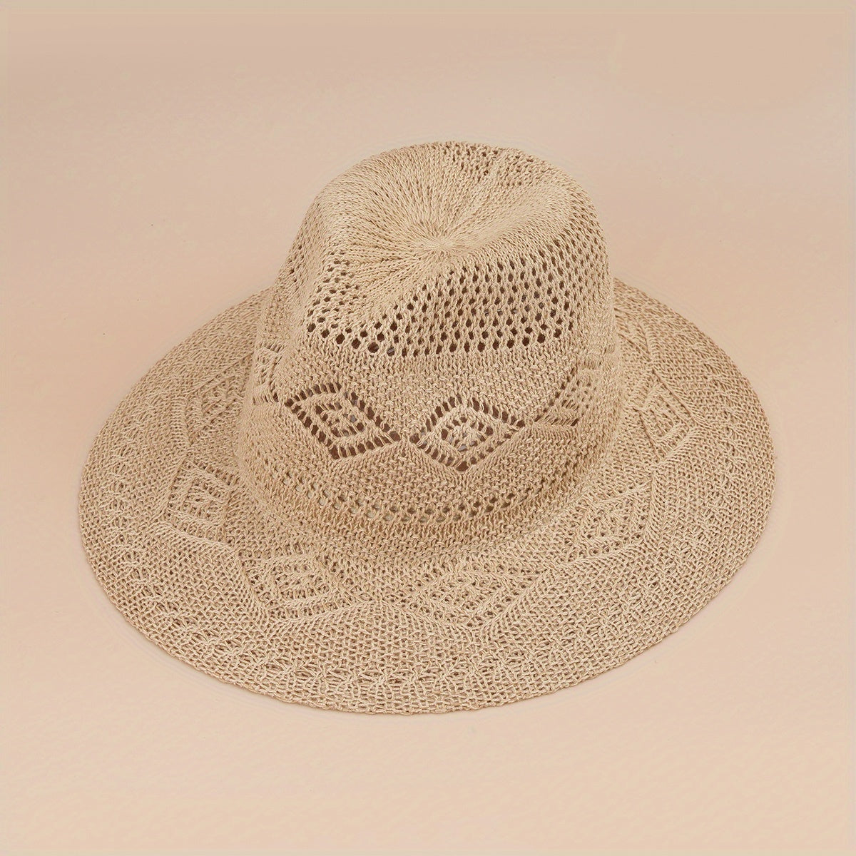 Cowboy Jazz Straw Hat Summer Sun Beach Hat
