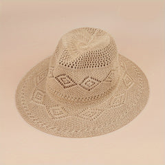 Cowboy Jazz Straw Hat Summer Sun Beach Hat
