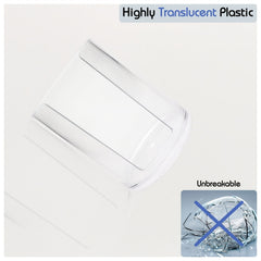 Makeup Pads Storage Rack Acrylic Holder Container with Lid