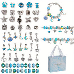 Children's Crystal Loose Bead Bracelet DIY Accessories Pack