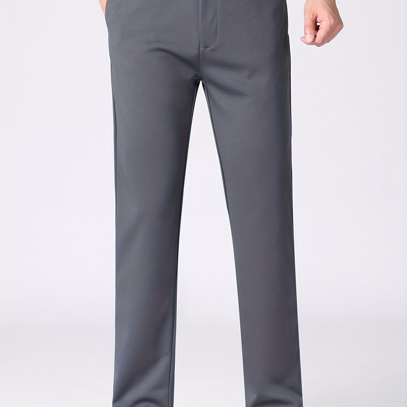 Men's Formal Solid Dress Pants Spring Fall Business