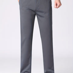 Men's Formal Solid Dress Pants Spring Fall Business
