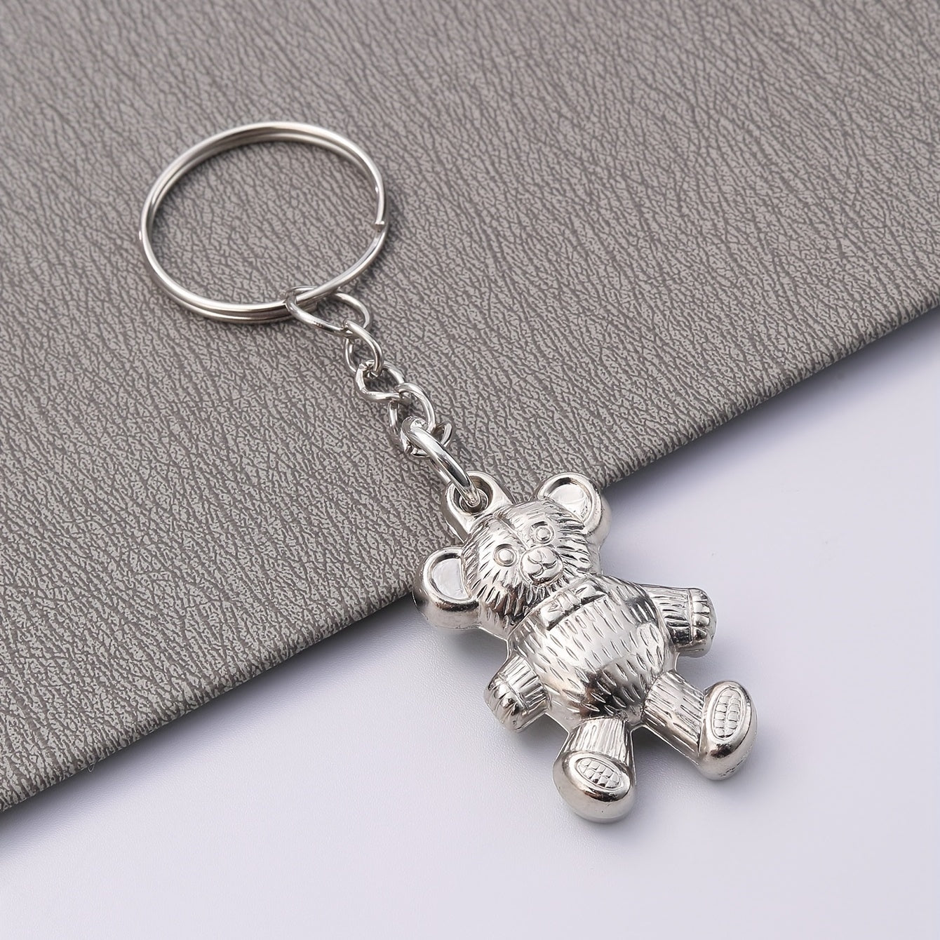 Bear Keychain for Men - Worker Bear Keychain