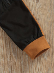 Boys Block Long Pants Casual Comfortable For Spring And Autumn Kids Clothes