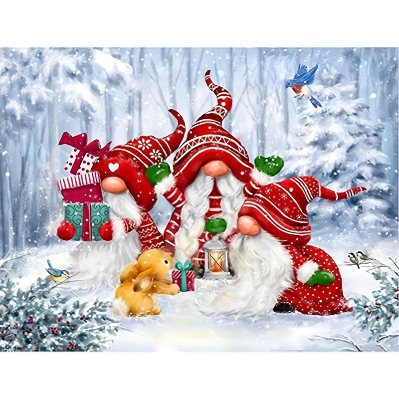 Santa Claus Animals Diamond Painting Kit 5D DIY Home Decor