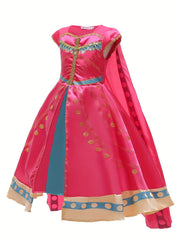 Arabian Princess Jasmine Costume Dress Halloween Cosplay