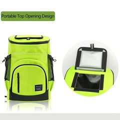 30L Shoulder Ice Bag Leak-proof Insulation Bag Picnic Beer Bag Lightweight